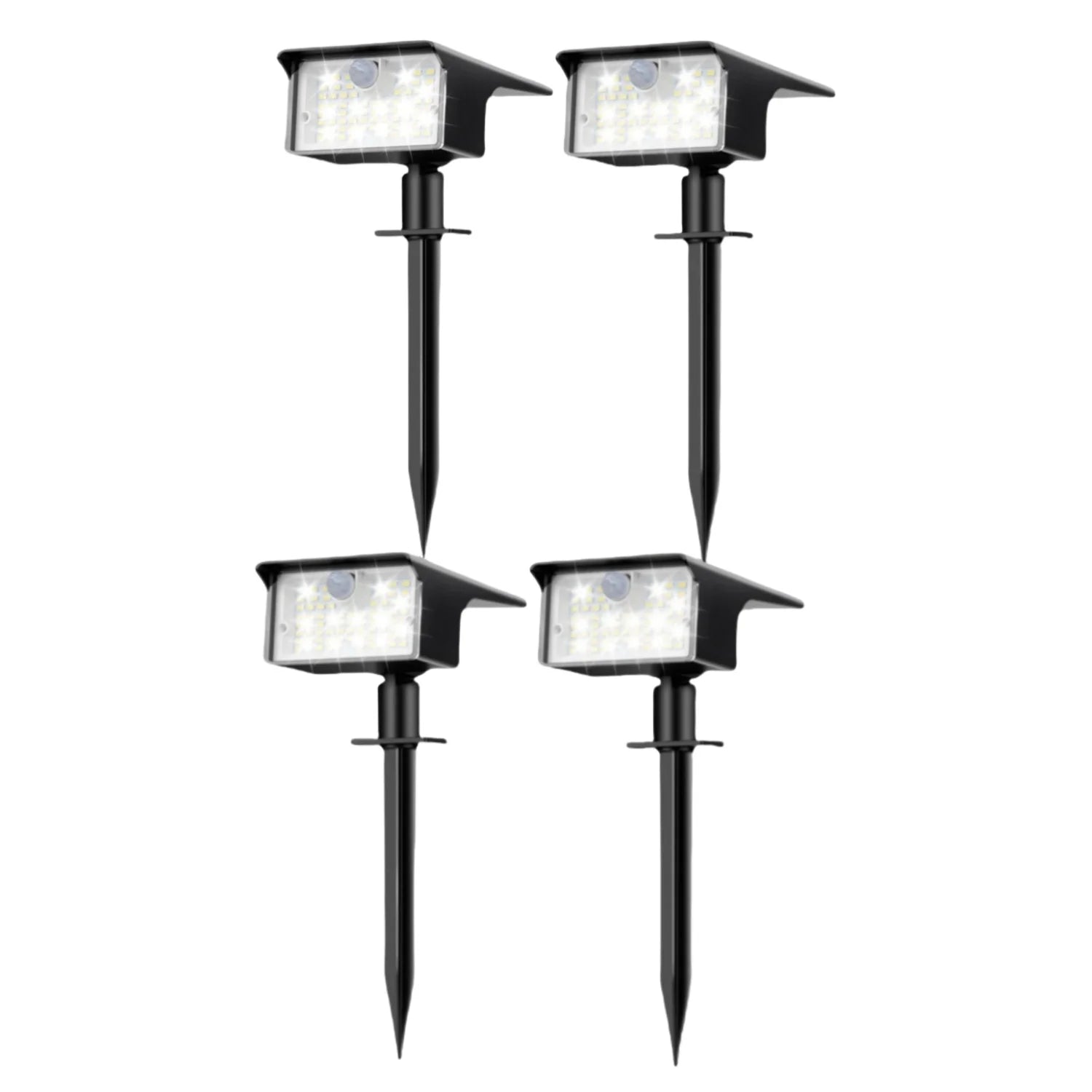 Solar Spot Lights Outdoor Motion Sensor, [62 LED]3 Modes Solar Landscape Spotlights Outdoor Waterproof,  for Yard Garden Patio