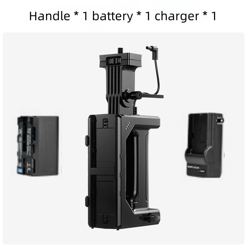 ZU80 High-Power COB Fill Light Photography Light Handheld Filming Lamp 2500-6500K Adjustable Live Streaming Shooting Lamps