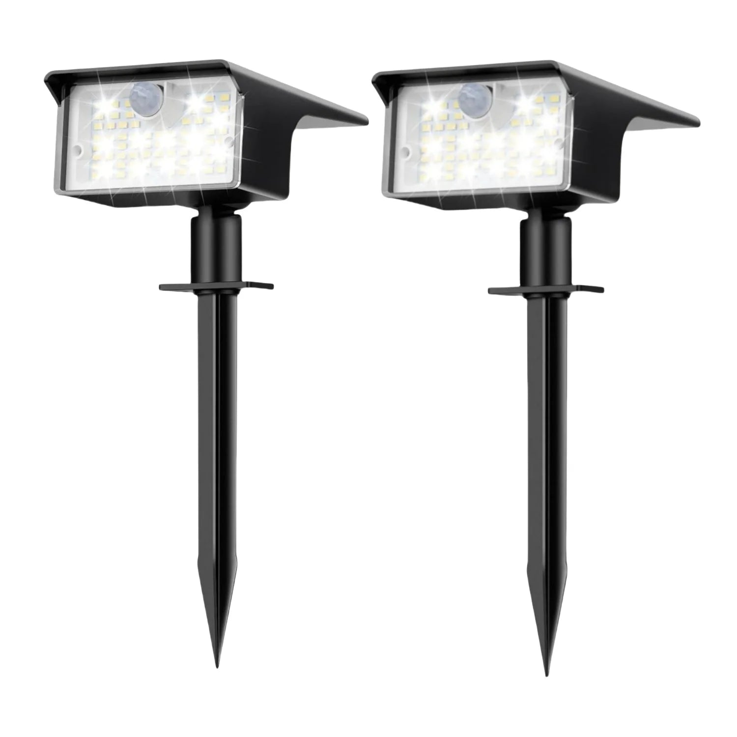 Solar Spot Lights Outdoor Motion Sensor, [62 LED]3 Modes Solar Landscape Spotlights Outdoor Waterproof,  for Yard Garden Patio
