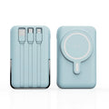 10000mAh Wireless Magnetic Power Bank Portable 22.5W Fast Charging For iPhone 17/16/15/14/13/12 Series Mobile Power with Back Clip and Bracket Desktop Charger
