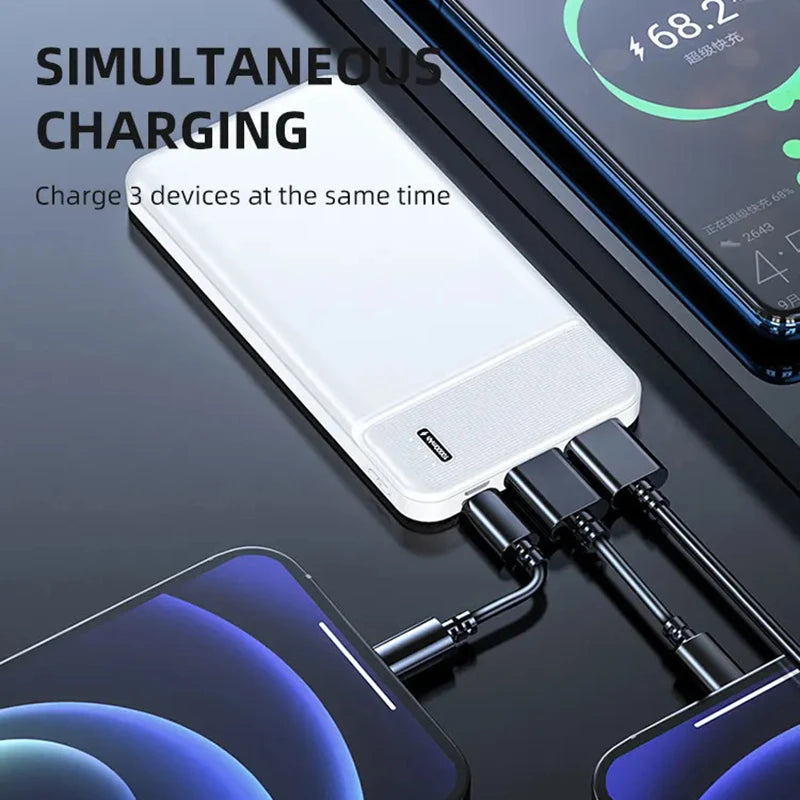 OnePlus 50000mAh Power Bank Portable Charger External Battery PoverBank High Capacity Fast Charging Powerbank For iPhone Samsung