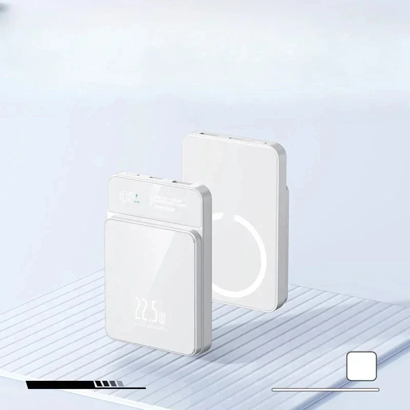 30000mAh Fast charging Magnetic 22.5W Wireless Small Portable Power Bank Emergency Power Supply For iPhone 12 13 14 15 16 Xiaomi