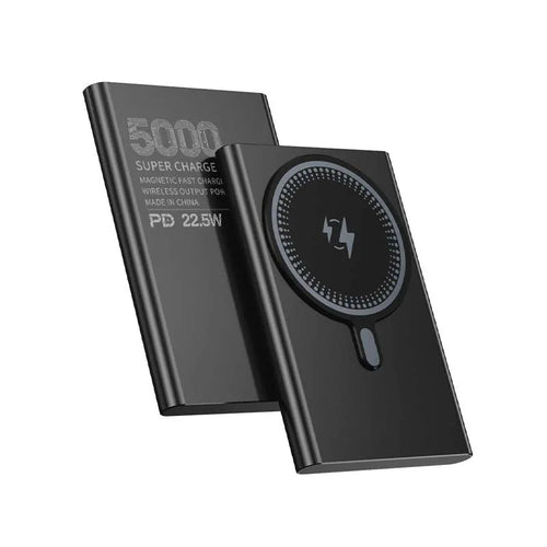 10000mAh Ultra Thin Magnetic Portable Power Bank, PD 20W Dual Fast Charging External Battery Pack Compatible with iPhone