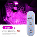 Car Interior Light LED Car Proof Touch Flash Light Door Magnet Touch Light USB Chargeable Battery Car Motorhome Ceiling Lamps